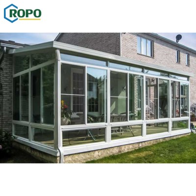 AS2047 New Design Cheap Outdoor Porch Enclosure Kit Aluminum Glass Sunroom For Sale